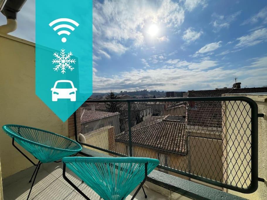 Duplex 70M2 - Vue Cite Medievale - Parking Gratuit Καρκασόν Εξωτερικό φωτογραφία