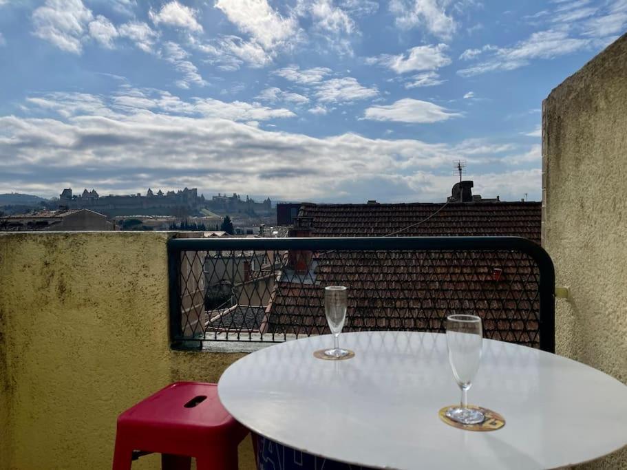Duplex 70M2 - Vue Cite Medievale - Parking Gratuit Καρκασόν Εξωτερικό φωτογραφία