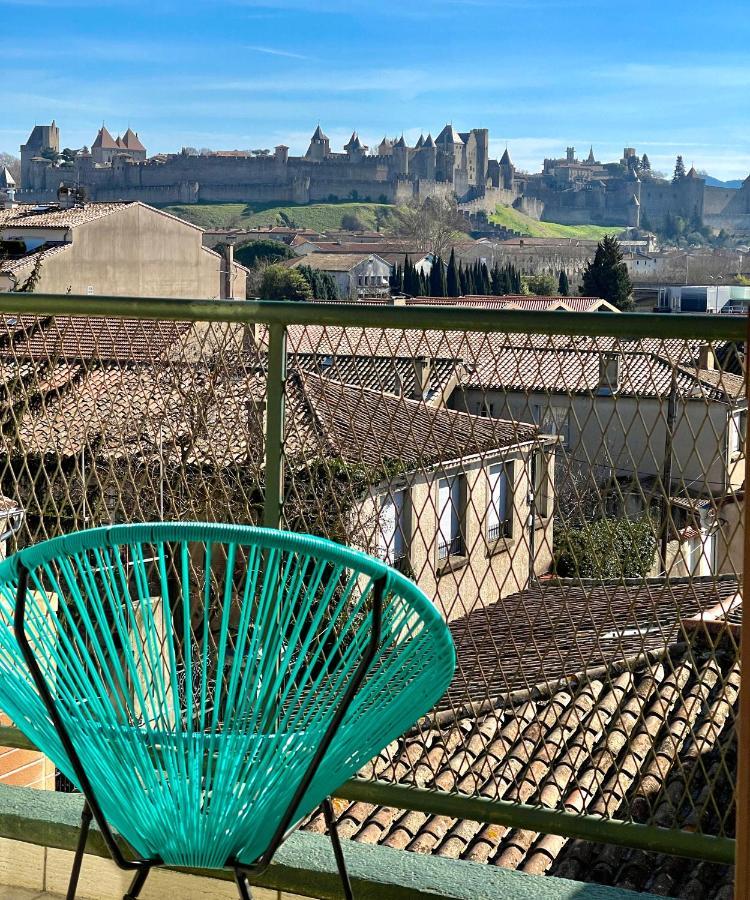 Duplex 70M2 - Vue Cite Medievale - Parking Gratuit Καρκασόν Εξωτερικό φωτογραφία